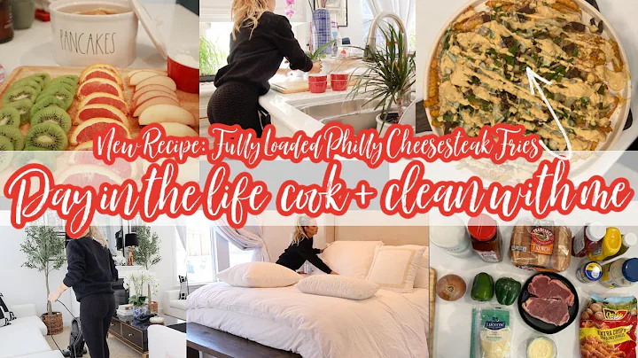 DAY IN THE LIFE // CLEAN WITH ME // NEW RECIPE FUL...
