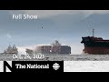 CBC News: The National | Container ship fire, Iqaluit water crisis, Mark Messier