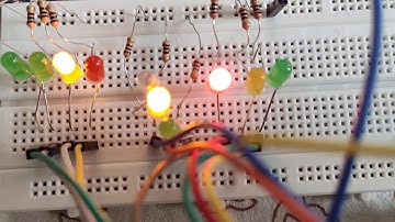 Arduino Uno 3-way traffic light
