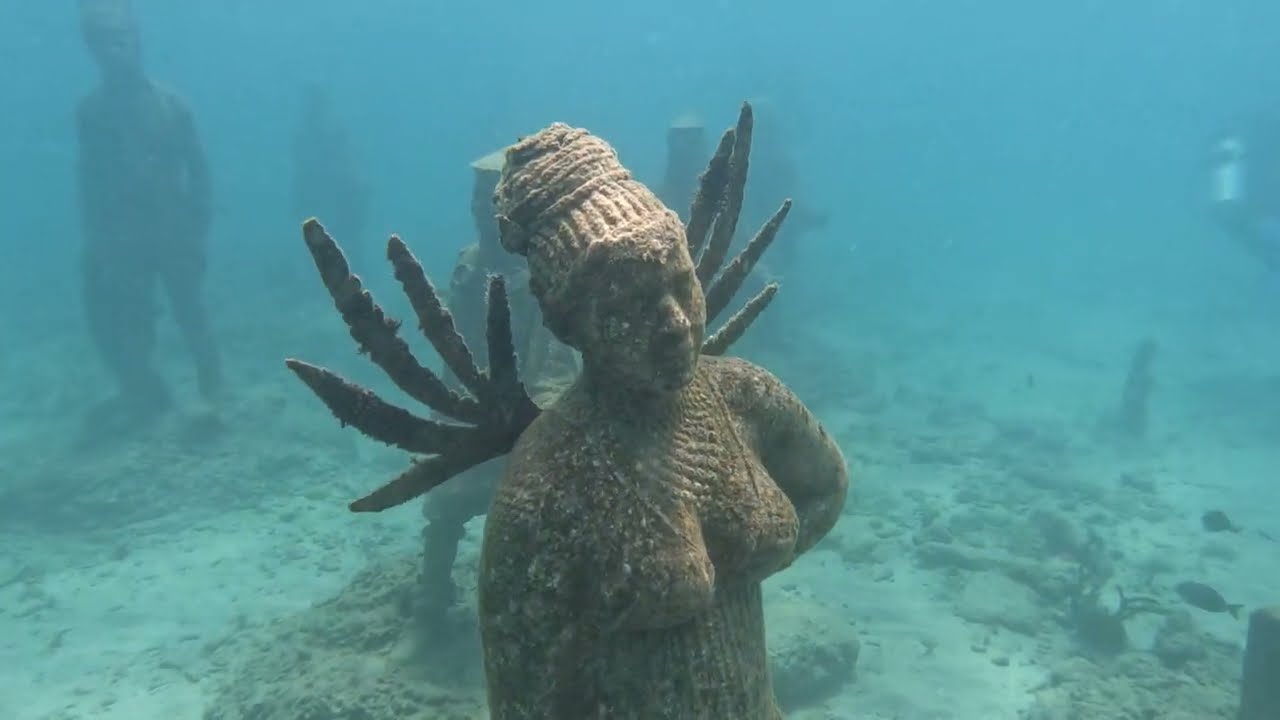 Molinere Underwater Sculpture Park - Grenada - April 15, 2024