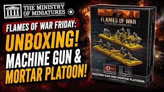FoW Friday German Heavy Weapons Platoon unboxing!