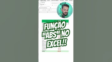 O que faz a Função ABS no Excel? Aprenda isso em segundos