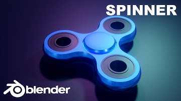 3D IS EASY! | 3D Modeling Spinner in Blender | Tutorial