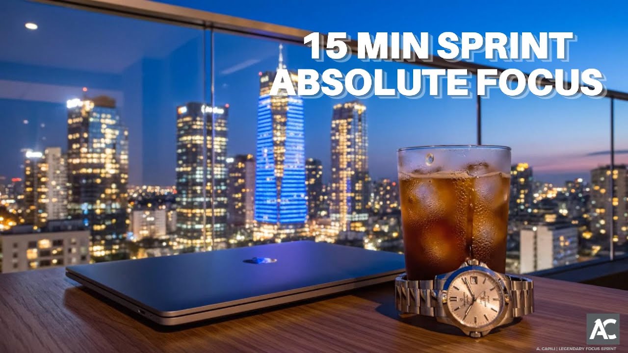 15-Min Legendary Focus Sprint | BGC Alfresco Ambient Beats | A. Capili