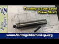 Turning a Drive Shaft for a Kearney & Trecker Low Lead Spiral Attachment