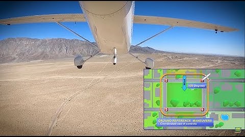 Rectangular Course // Private Pilot Ground Reference Manuevers