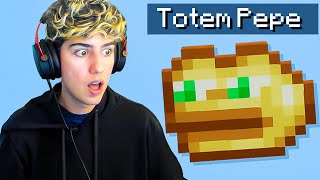 MINECRAFT PERO HAY TOTEMS GRACIOSOS!! 😂