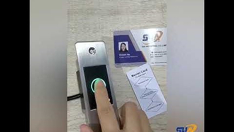 How to register fingerprint users on access controller system?