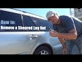 How to Remove a Mercedes Sheared Broken Lug Nut / Bolt