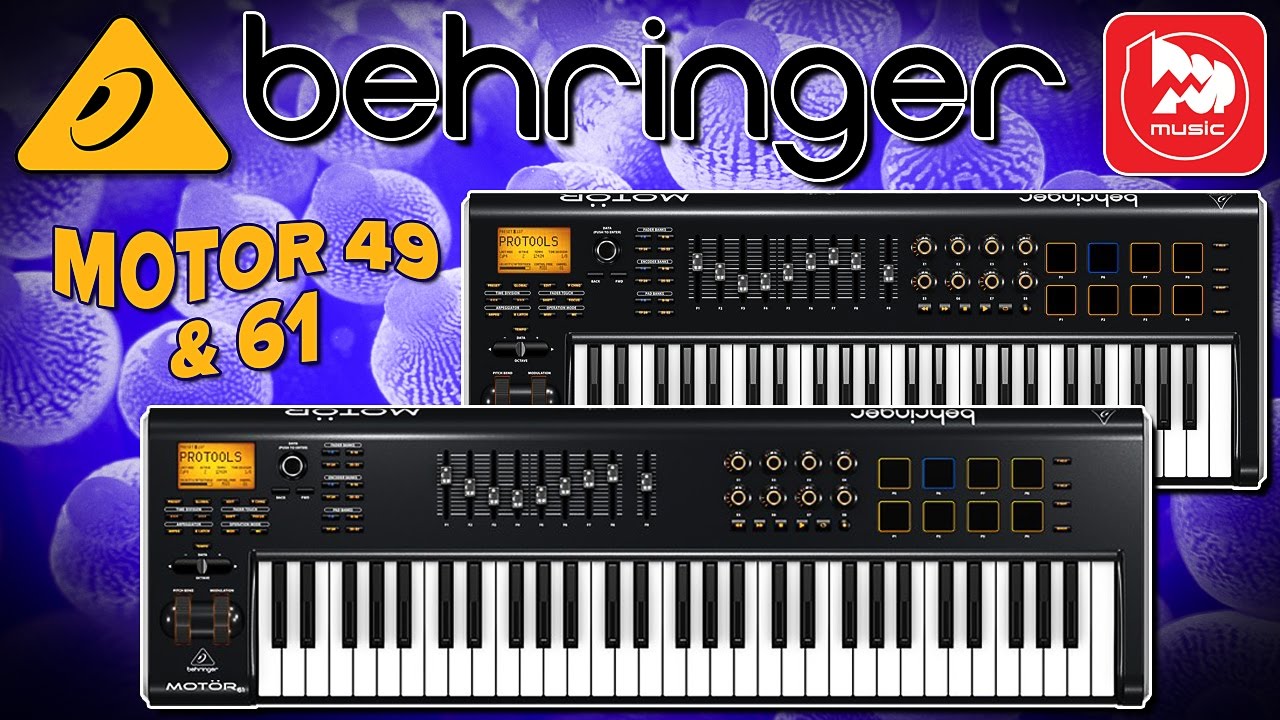 BEHRINGER MOTÖR 61 | Master Keyboard Controller - YouTube
