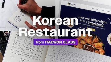 Designing a Website inspired by a Korean Restaurant: UI UX Design Process