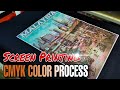 [Screen Printing] CMYK COLOR PROCESS - Malaysia Merdeka | White Base + Yellow + Magenta + Cyan