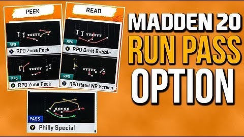 Madden 20 News - New Run/Pass/Options (RPO), Jet Sweeps, & Philly Special