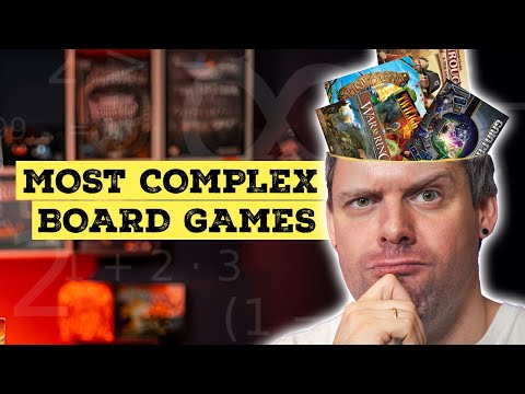 The Most Complex Board Games We've Ever Played!