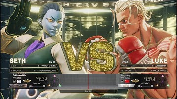 SFV Champion Edition 🔥 56NeverDie (SETH) Vs baiyteny (LUKE) 🔥 Online Match