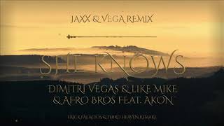 She Knows Jaxx & Vega    Dimitri Vegas & Like Mike & Afro Bros Feat  Akon