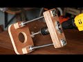 Making a drill guide  perfect straight hole drill stand