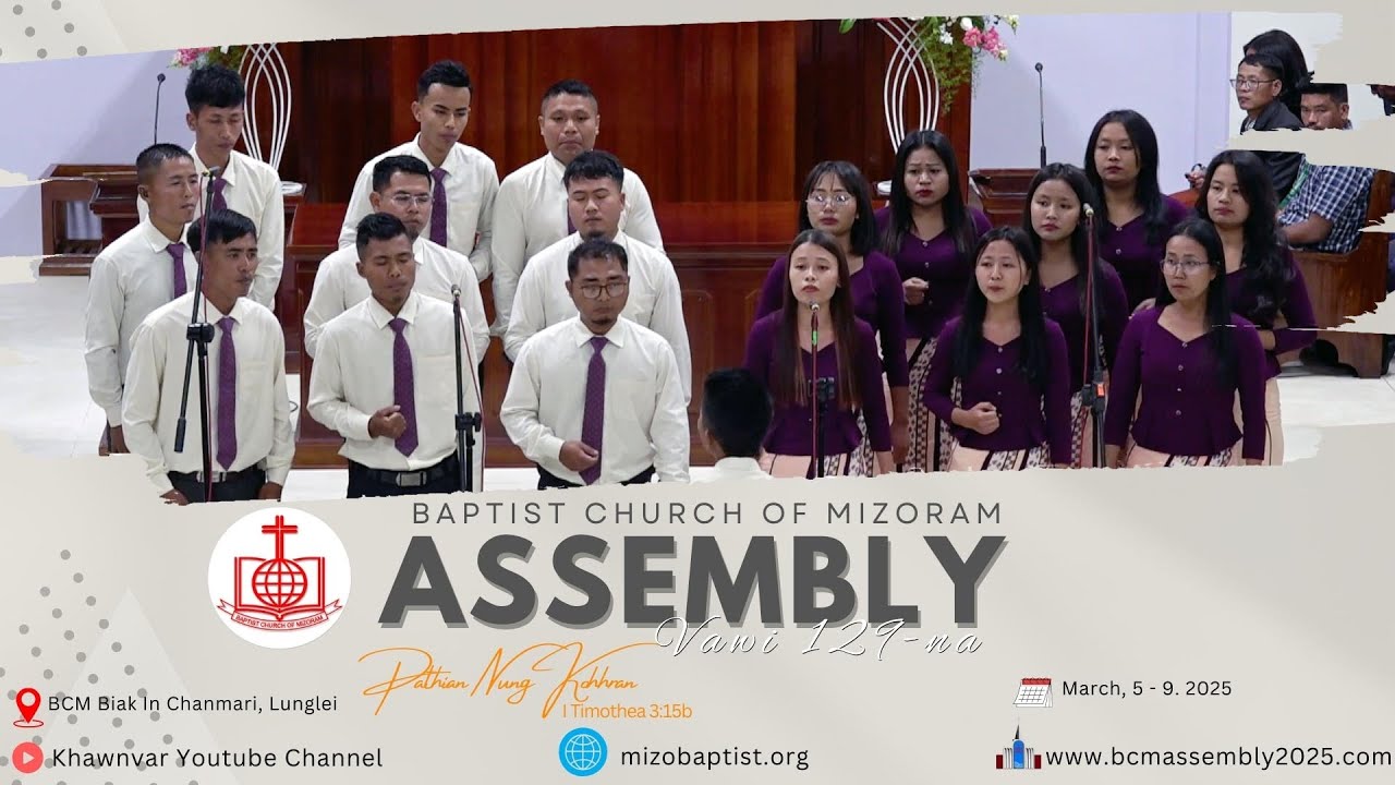 Kawrthah Pastor Bial Zaipawl | BCM ASSEMBLY VAWI 129-NA