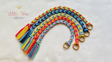 DIY Macrame Curtain Tiebacks | DIY Braided Curtain Ties | 2-Minute Craft Ideas | Easy Macrame Braid