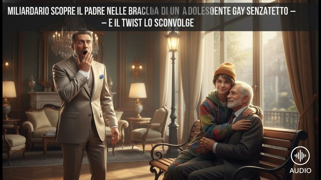 Miliardario Scopre il Padre nelle Braccia di un Adolescente Gay Senzatetto — e il Twist lo Sconvo...