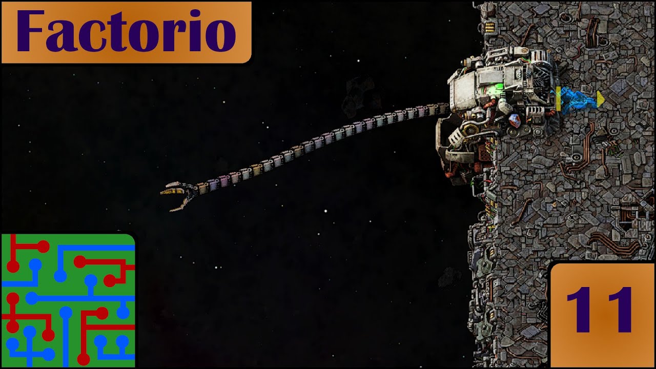 Space Platform Building | Factorio Space Age | Episode 11 - YouTube