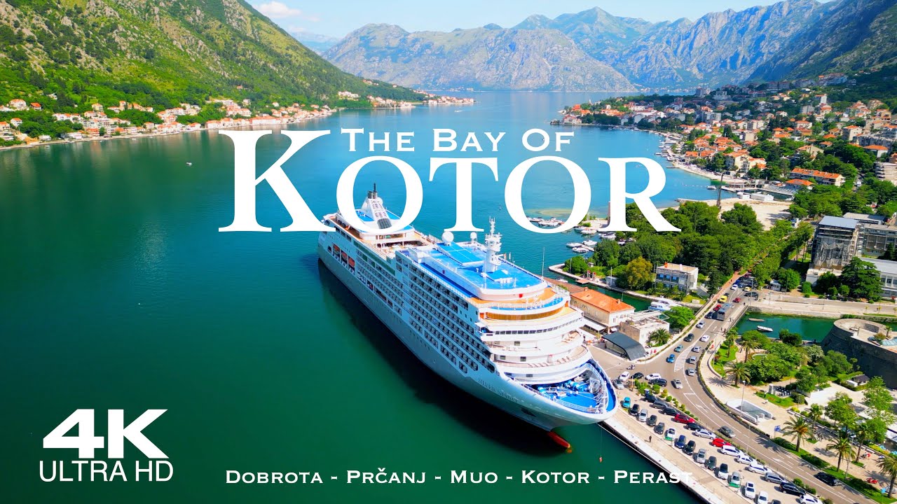 Montenegro KOTOR 2025 🇲🇪 4K Drone Aerial Relaxation Film | Котор Crna Gora Црна Гора