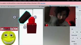 Low quality paint 3d speedpaint of my Roblox avatar (markiplier WILL jingle you.)