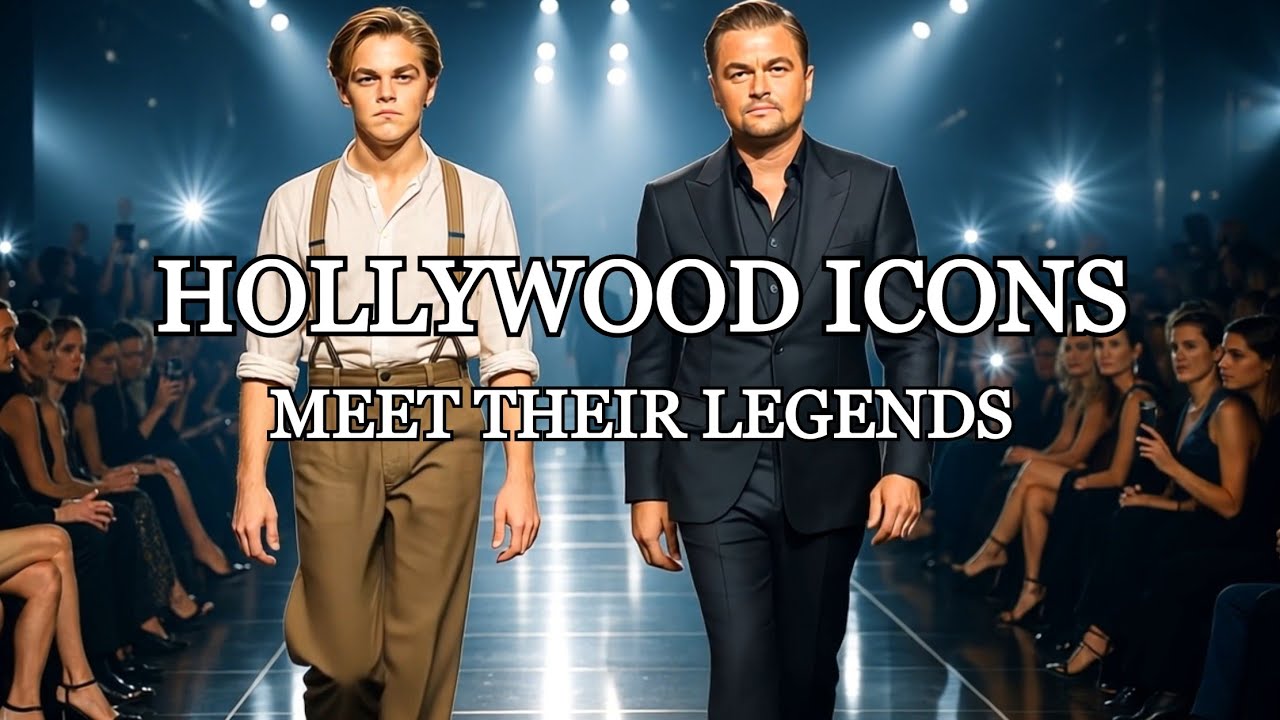 Hollywood Icons Meet Their Legends:  Walk Beside Their Most Famous Roles on the Runway.