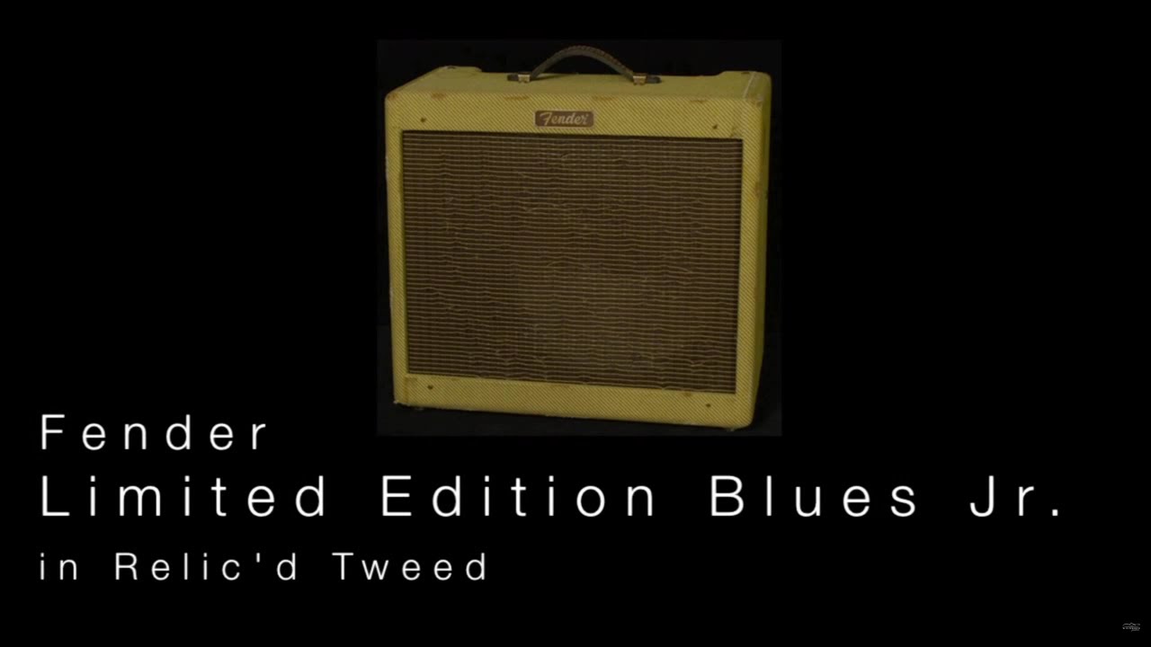 Fender Limited Edition Blues Jr. in Relic'd Tweed • Wildwood Guitars  Overview