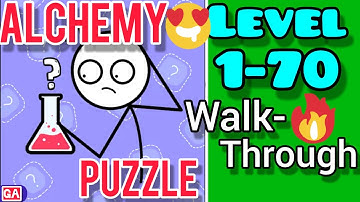 Alchemy Puzzle level 1 to 70 walkthrough