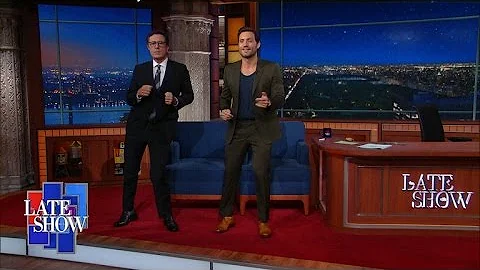 dgar Ramrez Salsa Dances onto Late Show Stage