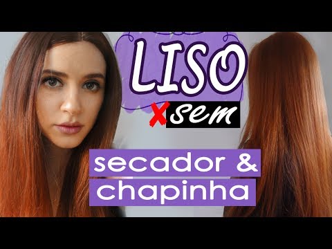 Vídeo: Como Alisar O Cabelo: 7 Dicas Sem Calor Para Cabelos Lisos