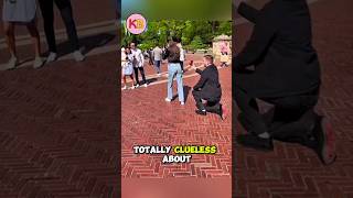 He Proposed In Public  shorts emotionalmoment viral surprise