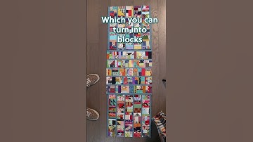WHAT DO YOU DO WITH CRUMBS?? Million Zillion Quilt Project #crumbquilting #scraps #sewing