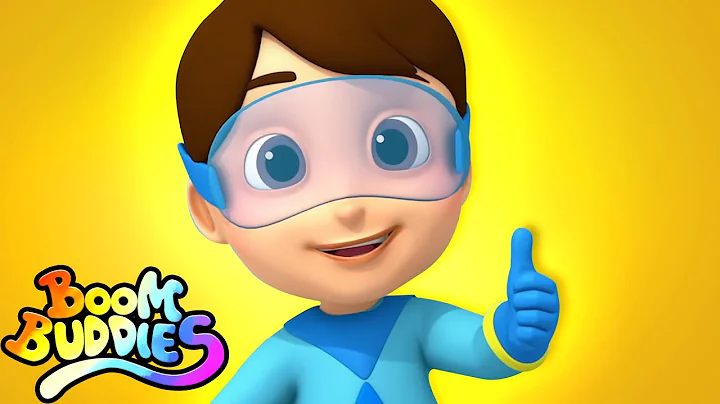 Wash Your Hands Song | Healthy Habit Song | Nursery Rhymes & Baby Songs with Boom Buddies