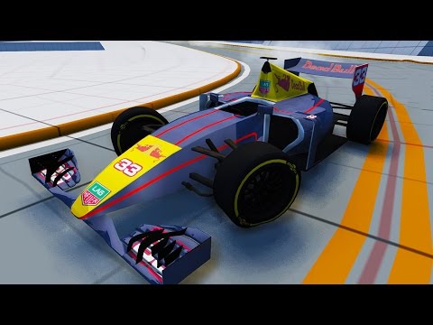 F1 CAR IN BEAMNG! - BeamNG Drive FR16 Race Car Mod