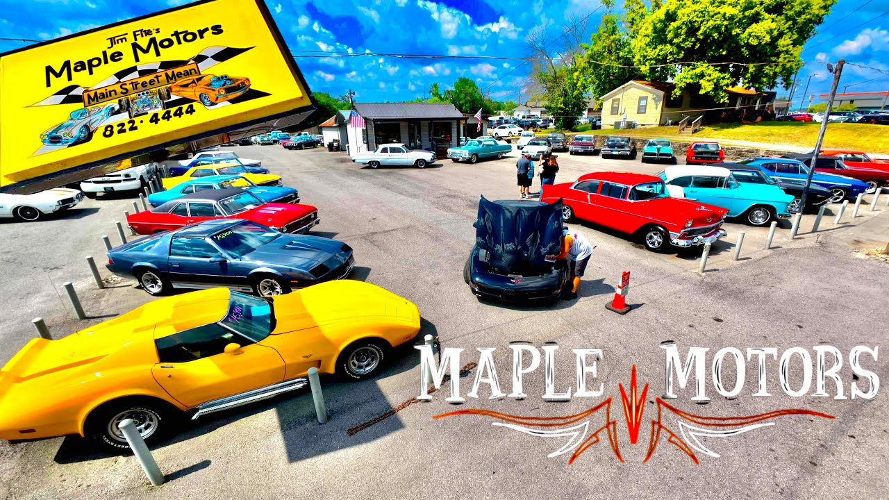 American Classics Maple Motors 7/28/25 NEW Inventory Update HOODS UP Lot Walk DEALS Hotrods Forsale