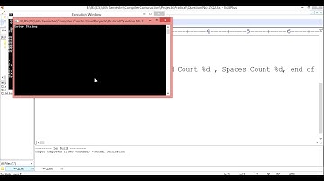 compiler constraction : how to count number of words,characters,spaces,end of lines using flex tool