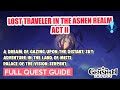 Lost Traveler in the Ashen Realm Act II 2 FULL QUEST GUIDE | Genshin Impact Natlan Quest