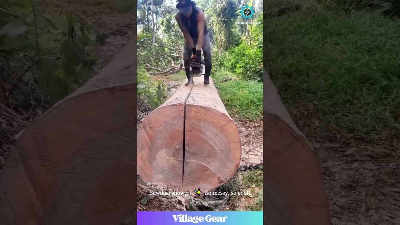 Lumberjack Level: EXPERT! That Chainsaw Balance is WILD! 