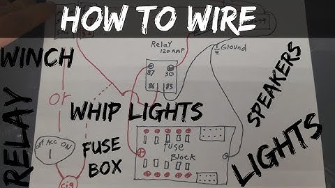 Extra Accessories Wiring Tutorial for ATV, Boats, UTV, Vehicles