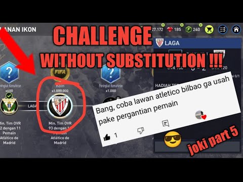 Cara melawan Athletic Bilbao Fifa Mobile - Joki Part 5 - How to beat athletic bilbao fifa mobile