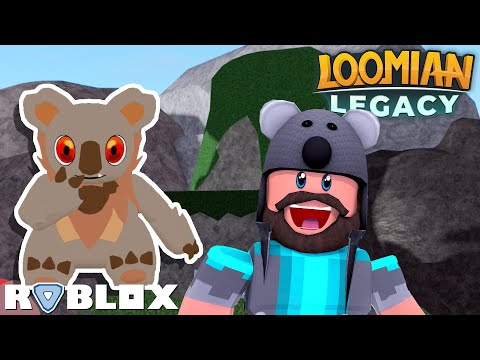 Rakrawla Matches My Koala Hat Loomian Legacy Roblox Youtube - koala head roblox