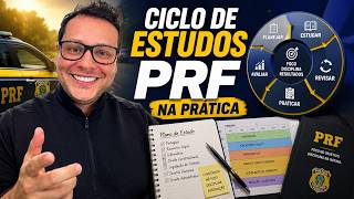 Veja como ficou o ciclo de estudos de um aluno da PRF