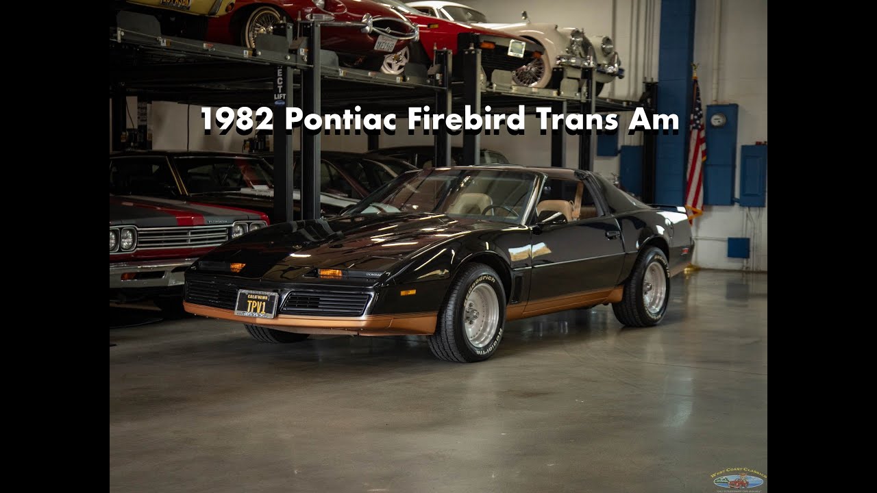 1982 Pontiac Firebird Trans Am with 32K miles arrives for sale at