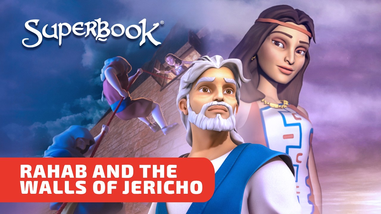 Superbook - Rahab and the Walls of Jericho - Season 2 Episode 4 - Full Episode (Official HD Version)