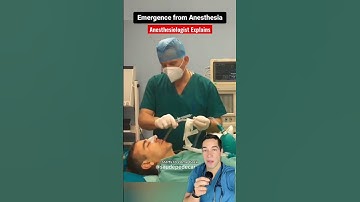 Waking up from Anesthesia is ALSO a high risk time (like induction) - #anesthesiologist explains