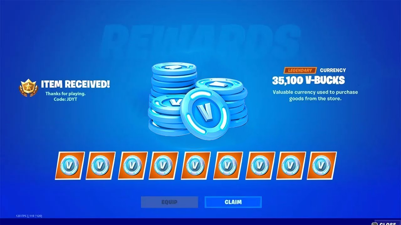 Free Vbucks generator(not fake!)