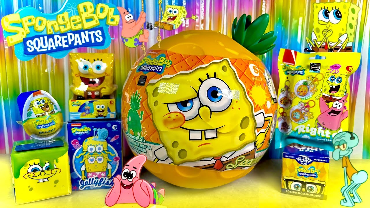 Mix Сюрпризов Спанч Боб Квадратные Штаны! Sponge Bob Squarepants Surprise MIX! TaoBao, Poizon