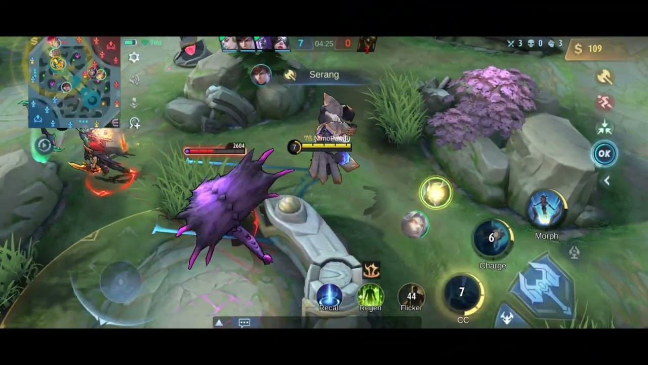 EDITH EXPLINE,FULL DAMAGE ( MOBILE LEGENDS)